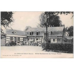 80 . n° 46071 . la croix au baily . hotel restaurant du temps perdu