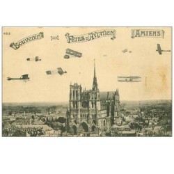 80.AMIENS.n°92.SOUVENIR DES FETES D'AVIATION