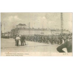80.AMIENS.n°25229.ENTREE DES TROUPES ALLEMANDES A AMIENS