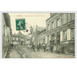 80.OISEMONT.HOTEL DES POSTES.L'ENTREE DES FACTEURS