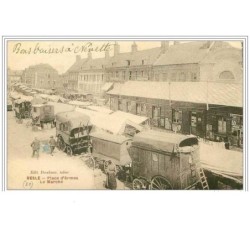 80.NESLE.PLACE D'ARMES.LE MARCHE