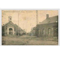 80.ROSIERES EN SANTERRE.RUE DE LIHONS.TACHES.CORNE