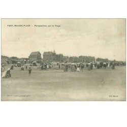 80 . n° 41128 . fort mahon. perspective sur la plage