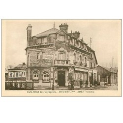 80.ROYE.n°98.CAFE HOTEL DES VOYAGEURS.HEURET,PROP