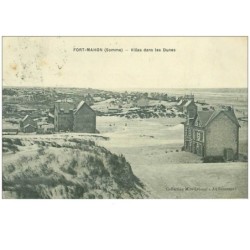 80 . n° 41130. fort mahon. villas dans les dunes