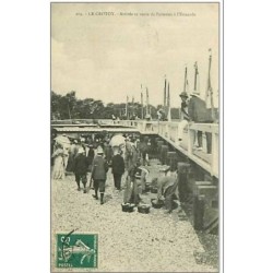 80.LE CROTOY.ARRIVEE ET VENTE DE POISSONS A L ESTACADE