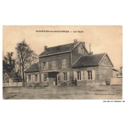 CAR-ABUP10-0933-80 - ROSIERES-EN-SANTERRE - La gare