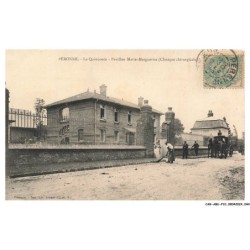 CAR-ABUP10-0863-80 - PERONNE - Le quinconce - Pavillon marie-marguerite - Clinique chirurgicale