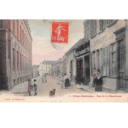 80. n°54025. VILLIERS-BRETONNEUX. rue de la république
