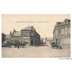 CAR-ABUP11-0941-80 - VILLERS-BRETONNEUX - Avenue de la gare
