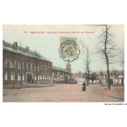CAR-ABUP10-0900-80 - MONTDIDIER - Place de la république - Marché aux chevaux