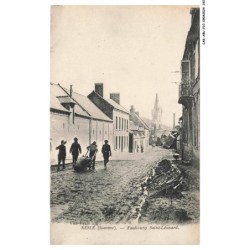 CAR-ABUP10-0937-80 - NESLE - Faubourg saint-léonard