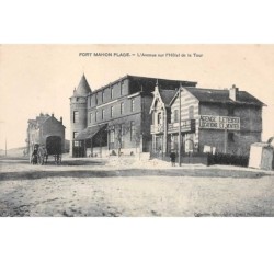 80 . n° 203513 . FORT MAHON PLAGE . L AVENUE SUR L HOTEL DE LA TOUR