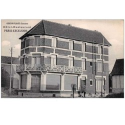 80 . n° 46072 . quend plage . hotel restaurant paris excelsior