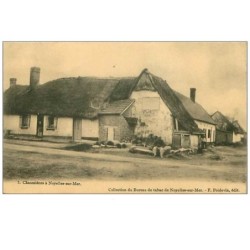 80.NOYELLES SUR MER.n°60.CHAUMIERES A NOYELLES SUR MER.RARE