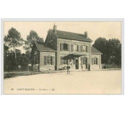 80.SAINT RIQUIER.LA GARE
