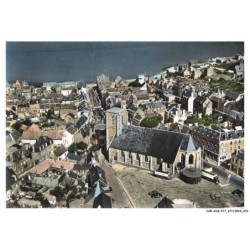 CAR-ADSP17-1042-80 - EN AVION AU-DESSUS DE AULT-ONIVAL - La place de l'eglise