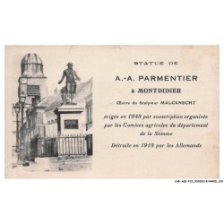 CAR-AEKP15-0927-80 - MONTDIDIER - Statue de a-a parmentier