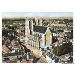 CAR-ADQP10-0731-80 - CORBIE - En avion au-dessus - L'église st--pierre de corbie