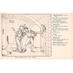 Illustrateur - n°78520 - Retsch - Faust I. Teil Kerker - Faust ... Margarete ...