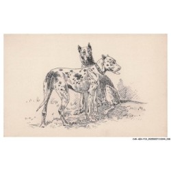 CAR-AEHP19-1052-ILLUSTRATEUR - VALETTE - Chiens