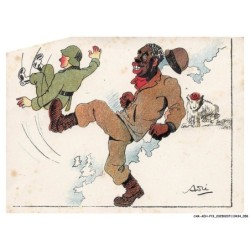 CAR-AEHP19-1092-ILLUSTRATEUR - ADRI - Coup de pied - Vendu en etat