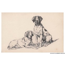 CAR-AEHP19-1049-ILLUSTRATEUR - VALETTE - Chiens