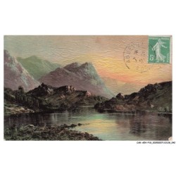CAR-AEHP18-0995-ILLUSTRATEUR - Vue sur des montagnes et cours d'eau