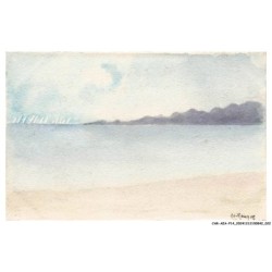 CAR-AEAP14-0891-ILLSUTRATEUR - La mer - Peinte a la main