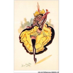 CAR-AAOP1-0078 - ILLUSTRATEUR - DANSEUSE DE CABARET - HUERTAS