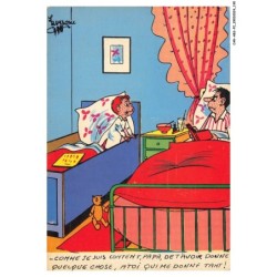 CAR-ABSP2-0197-ILLUSTRATEUR - lavergne - Comme je suis content de tavoir donne quelque chose