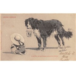 Illustrateur - n°73408 - Leurs chiens - Le meilleur ami de l'homme et surtout de l'enfant