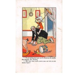 illustrateur.n°57602.oncle.tintin.jeux.cheval.grands magasins de la lamaritaine