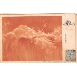Illustrateur - n°70267 - Une Vague - Femme dans l'eau