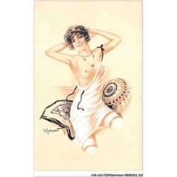 CAR-AAOP3-0191 - ILLUSTRATEUR - BELLE FEMME , DES COUSSINS - MASSARD