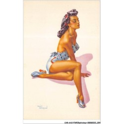 CAR-AAOP3-0187 - ILLUSTRATEUR - BELLE FEMME ,BELLE JAMBE,POSTURE DE MODEL