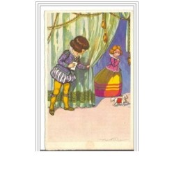 ILLUSTRATEURS.ENFANTS FAISANT DU THEATRE.