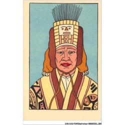CAR-AAOP3-0228 - ILLUSTRATEUR - INDIEN DES TOTEMS
