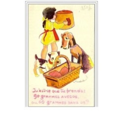 ILLUSTRATEURS.MIRABELLE.Q U'EST CE QUE TU PRENDS / 90 GRAMMES AVEC OS OU 60 GRAMMES SANS OS?