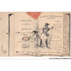 CAR-AAOP4-0299 - ILLUSTRATEUR - DES DROITS ET DES DEVOIRS RESPECTIFS DES EPOUX