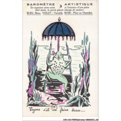 CAR-AAOP5-0440 - ILLUSTRATEUR - UN CRAPAUD SUR L'ESCALIER