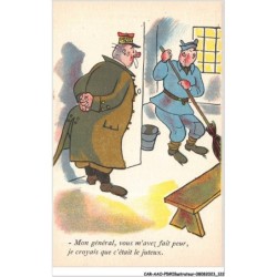 CAR-AAOP5-0433 - ILLUSTRATEUR - UN GENERAL & UN SOLDAT