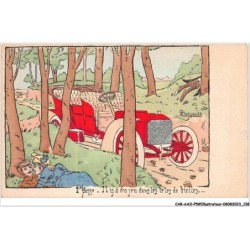 CAR-AAOP5-0441 - ILLUSTRATEUR - UN COUPLE , UNE VOITURE , LA FORET