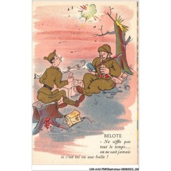 CAR-AAOP5-0425 - ILLUSTRATEUR - DEUX SOLDATS, LES CARTES
