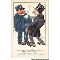 CAR-AAOP6-0467 - ILLUSTRATEUR -  UN OFFICIER, UN HOMME & REPRIMANDE