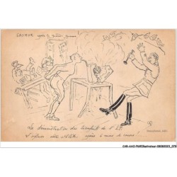 CAR-AAOP6-0501 - ILLUSTRATEUR - UN GROUPE DE PERSONNE DANS UN DESASTRE