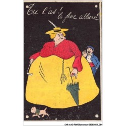 CAR-AAOP6-0504 - ILLUSTRATEUR - UN HOMME, UNE FEMME, UN CHIEN