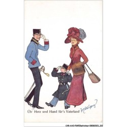 CAR-AAOP6-0523 - ILLUSTRATEUR - UNE FEMME ET SON FILS , UN HOMME