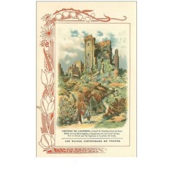 41.CHATEAU DE LAVARDIN. n° 23 .les ruines historiques de france.biscuits rouchier-bazel angouleme.