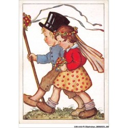 CAR-AASP1-0096 - ILLUSTRATEUR - un frère et sa soeur - Hansi-karte
